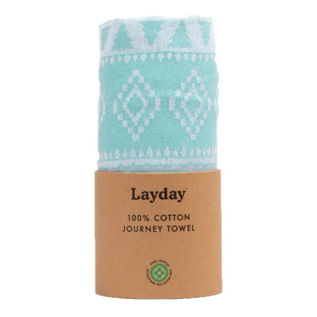 Layday Vista Journey Beach Towel - Seafoam